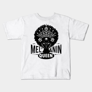 Melanin Queen Afrocentric Kids T-Shirt